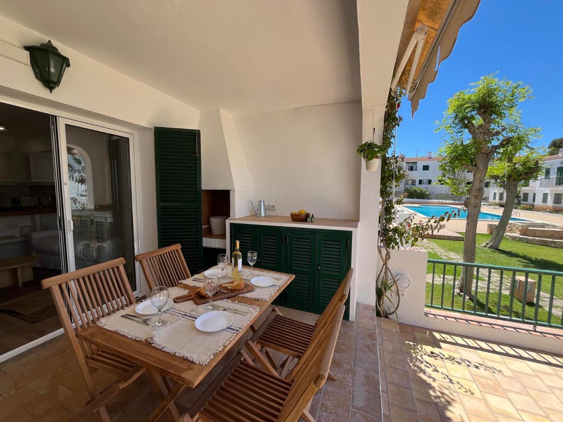 Ferienwohnung Coach House By Som Menorca Son Parc Exterior foto